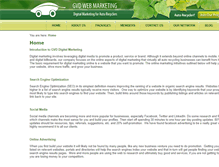 Tablet Screenshot of gvdwebmarketing.com